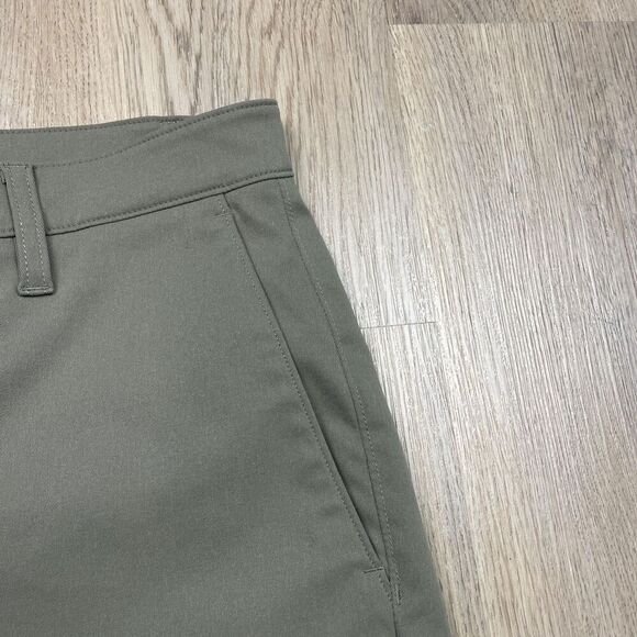 Proof Shorts Mens 32 Green Performance Chino Quick Dry Stretch Casual Outdoor - Picture 3 of 10